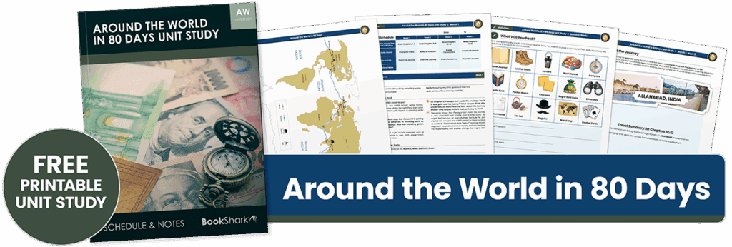 Around the World in 80 Days Free Unit Study