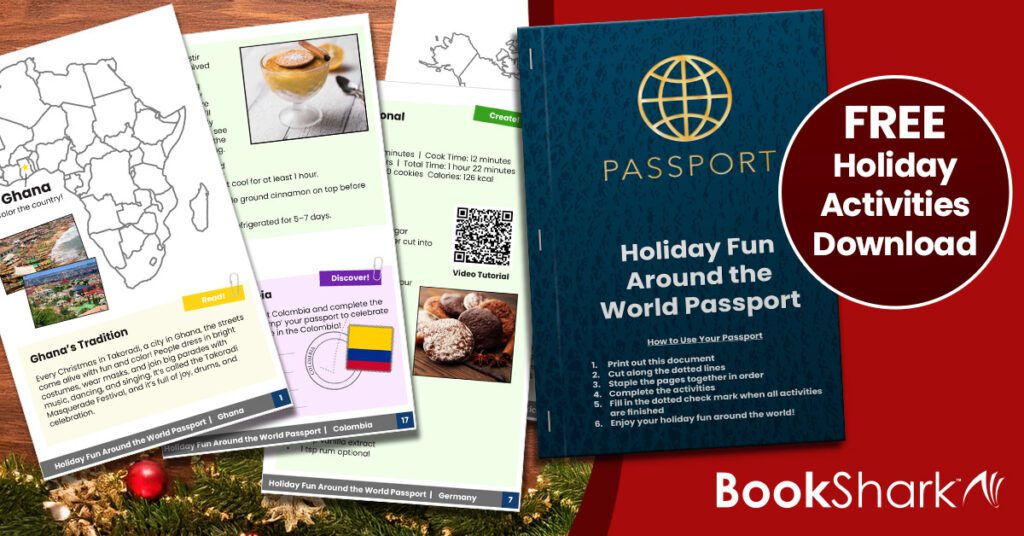 Free Holiday fun around the world Passport activities